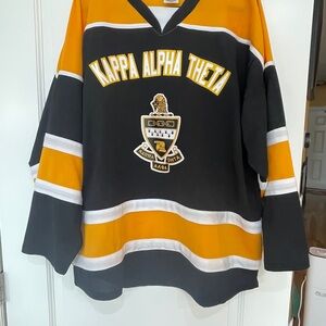 Kappa Alpha Theta Black and Gold Jersey